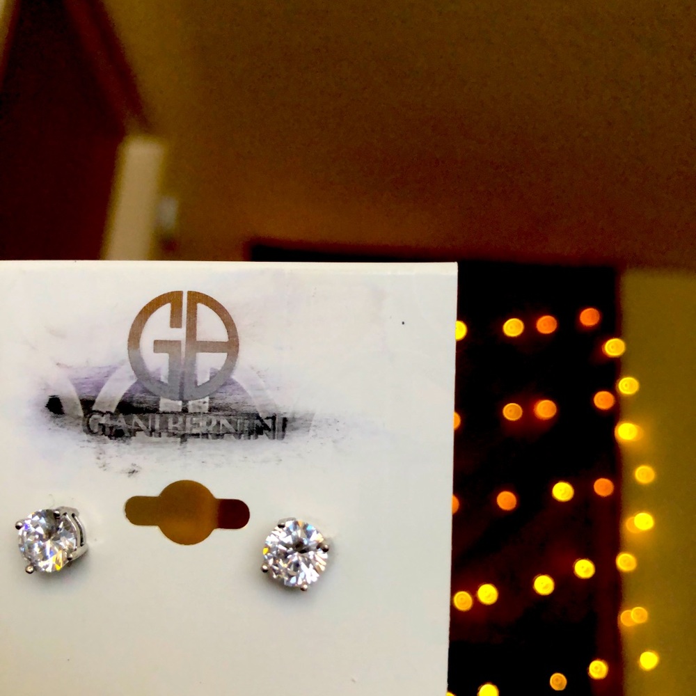 Giani Bernini 18k Gold Sterling Silver Earring